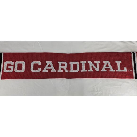 STANFORD UNIVERSITY ATHLETICS "FEAR THE TREE" RED KNIT SCARF – 2022 SFCU PARTNER - Picture 6 of 7